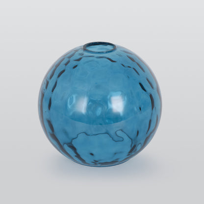 Colored Water-Glass Globe Chandelier – Modern Multi-Bulb Pendant