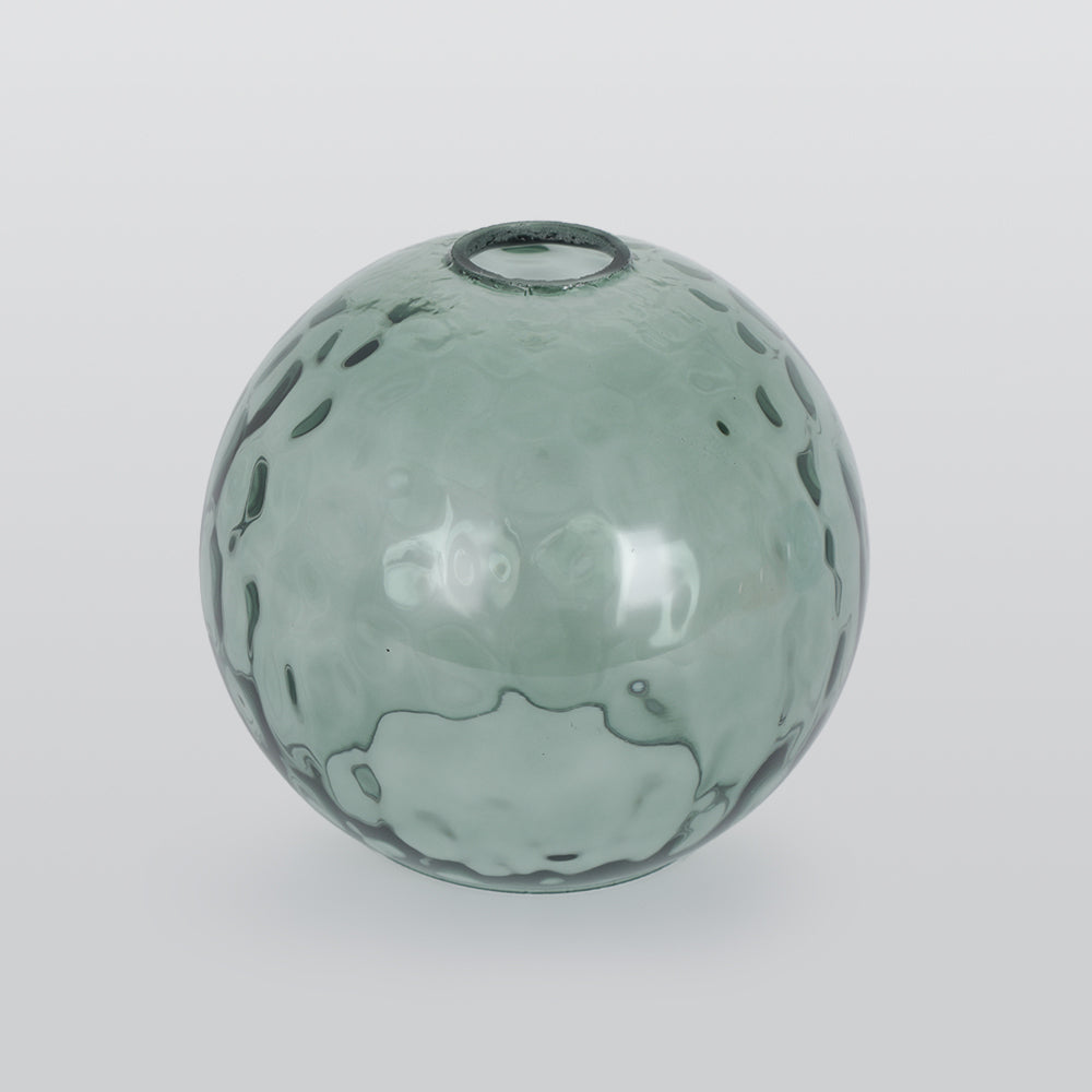 Colored Water-Glass Globe Chandelier – Modern Multi-Bulb Pendant