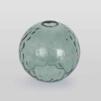 Colored Water-Glass Globe Chandelier – Modern Multi-Bulb Pendant