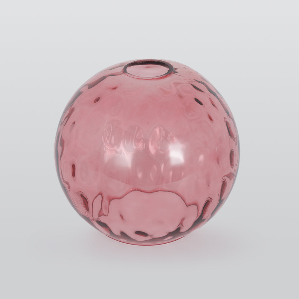 Colored Water-Glass Globe Chandelier – Modern Multi-Bulb Pendant