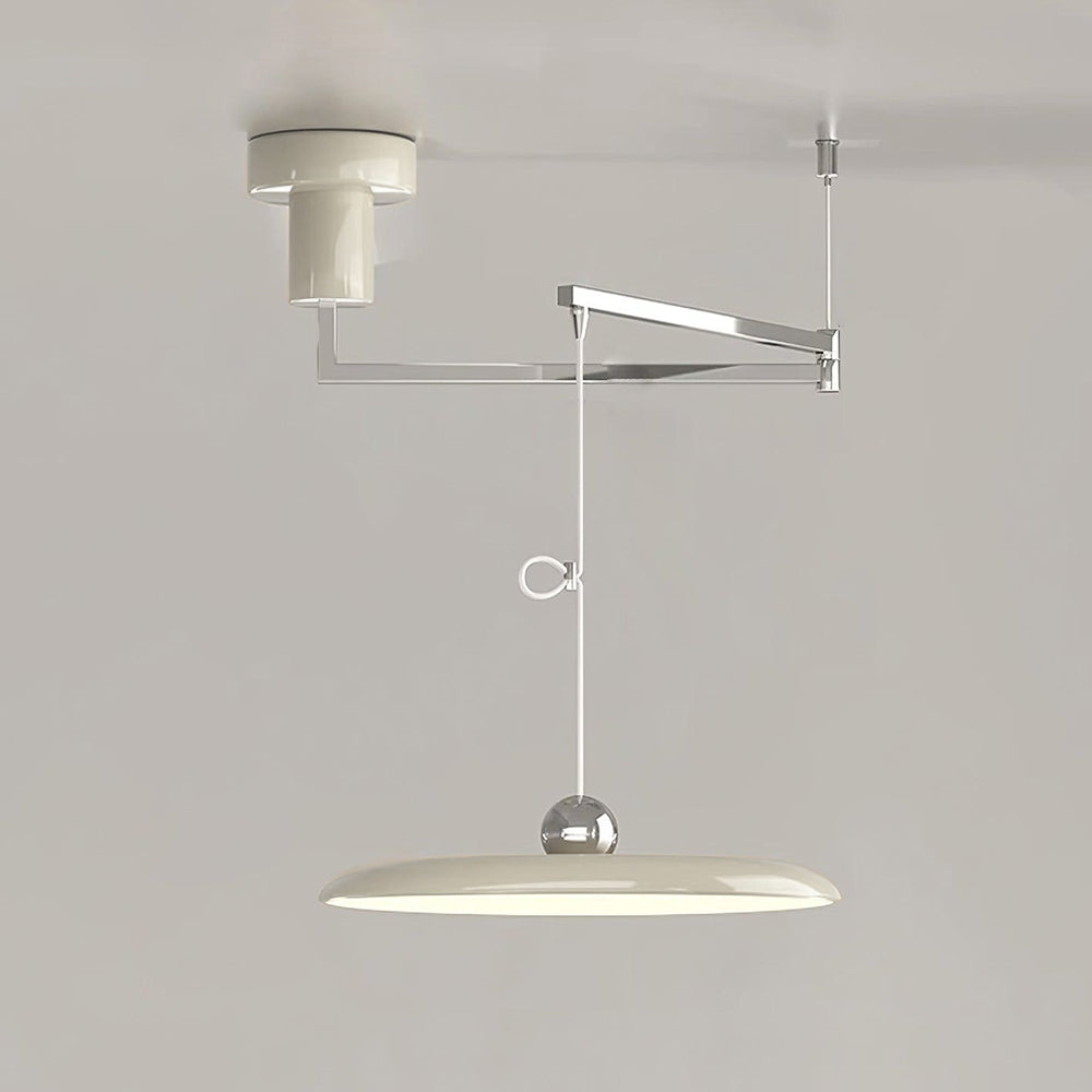 Industrial Pendant Light With Adjustable Arm
