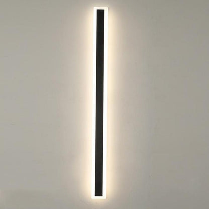 Edge Linear LED Outdoor Wall Lamp – Black/White, Dimmable, IP65