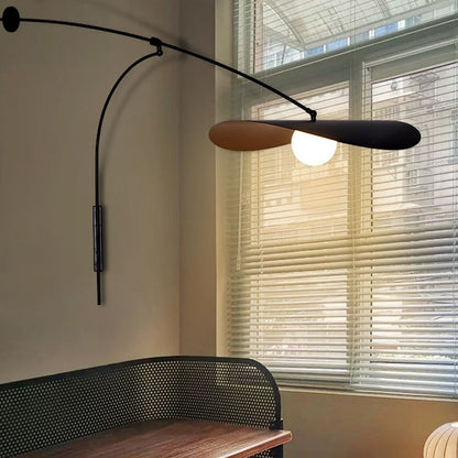 Carins Arc Wall Lamp – Black, Gold, or Gold-Black Finish