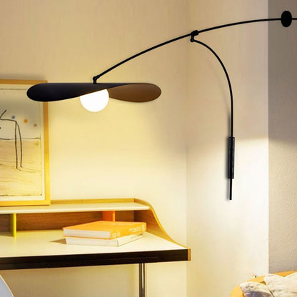 Carins Arc Wall Lamp – Black, Gold, or Gold-Black Finish