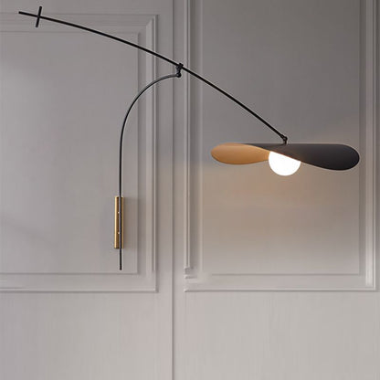Carins Arc Wall Lamp – Black, Gold, or Gold-Black Finish