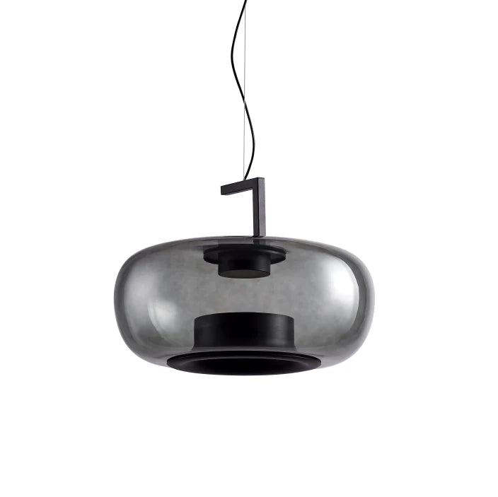 Hailie Modern Round Glass Pendant Light – Dining & Bedroom