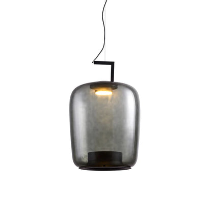 Hailie Modern Round Glass Pendant Light – Dining & Bedroom