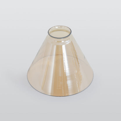 Industrial Glass Pendant Light – Adjustable Hanging Ceiling Lamp (E27)