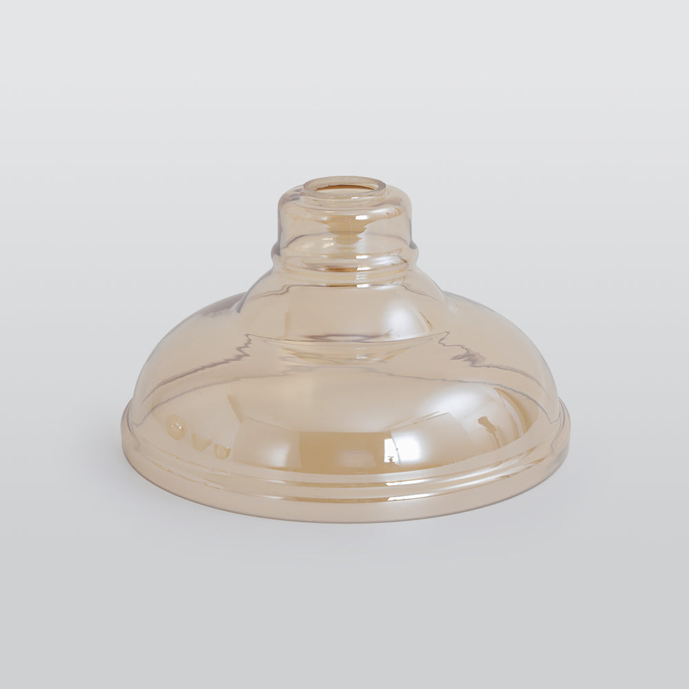 Industrial Glass Pendant Light – Adjustable Hanging Ceiling Lamp (E27)