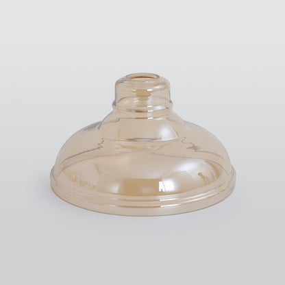 Industrial Glass Pendant Light – Adjustable Hanging Ceiling Lamp (E27)