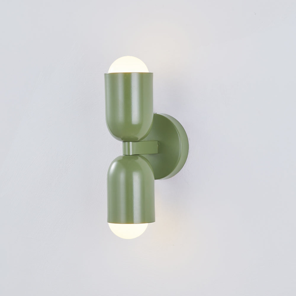 Morandi Double-Headed Wall Lamp – Scandinavian Design