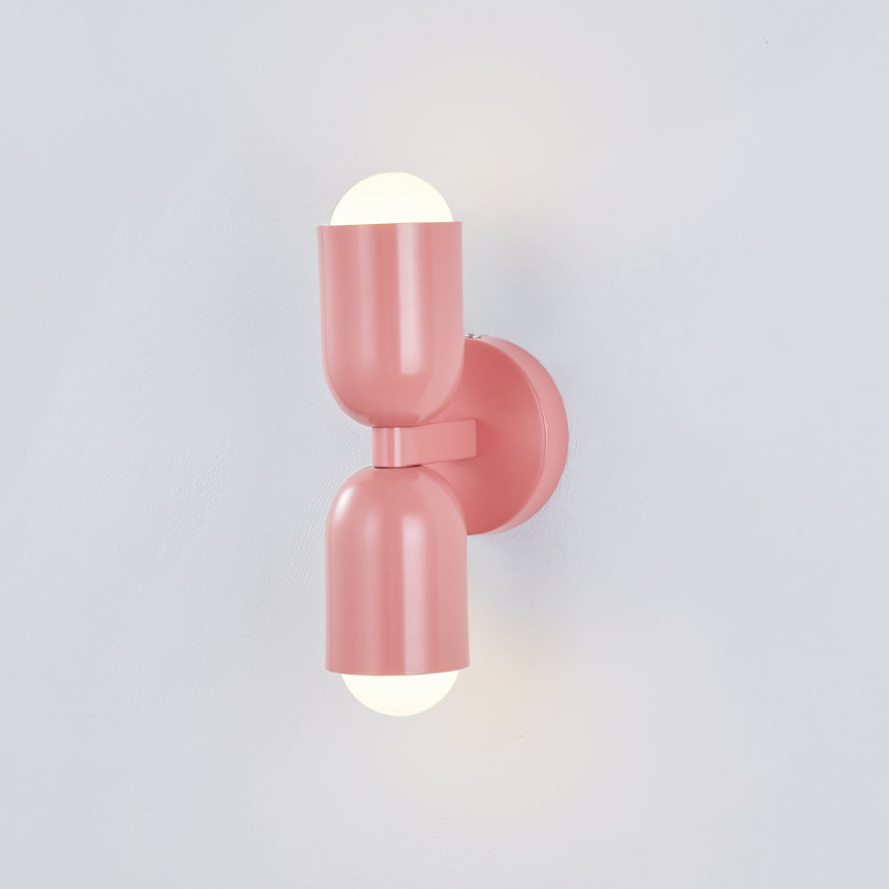 Morandi Double-Headed Wall Lamp – Scandinavian Design
