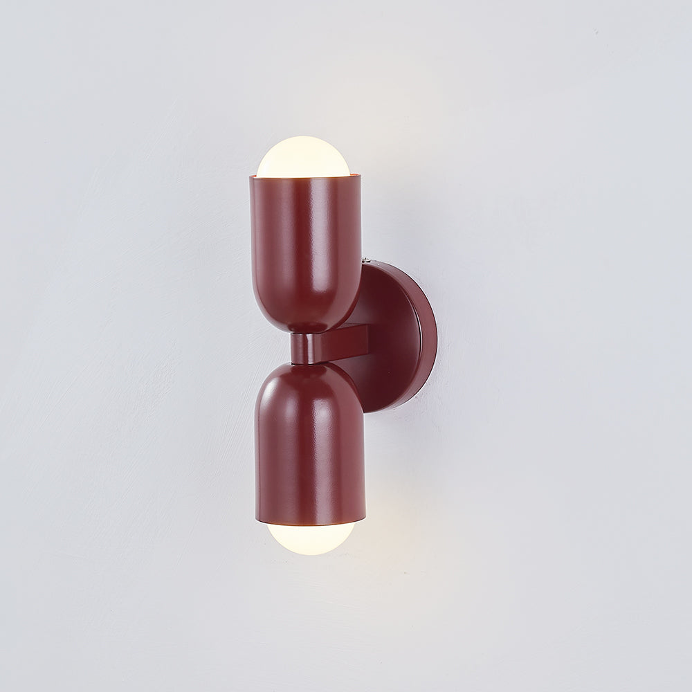 Morandi Double-Headed Wall Lamp – Scandinavian Design