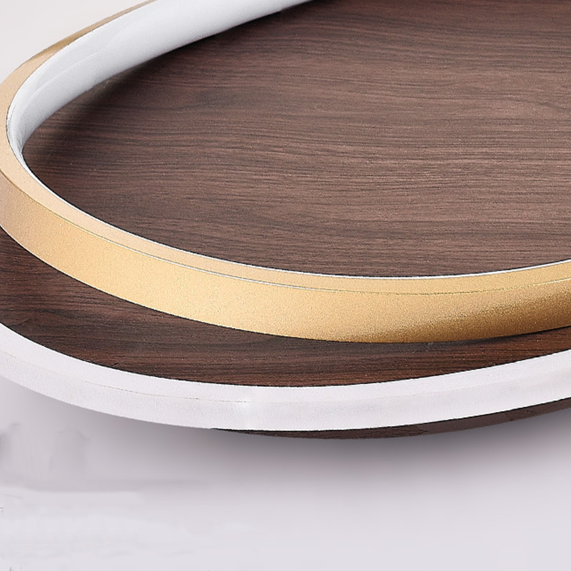 Lacey Modern Rund Dimmable Ceiling Light – Gold Metal & Acrylic