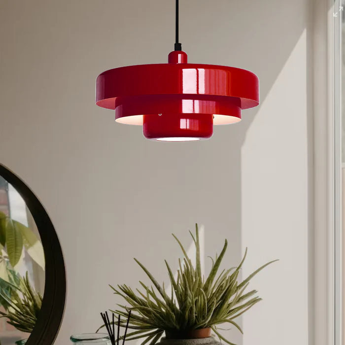 Italian Style Pendant Lamp – E27, Iron Shade, 6 Colours