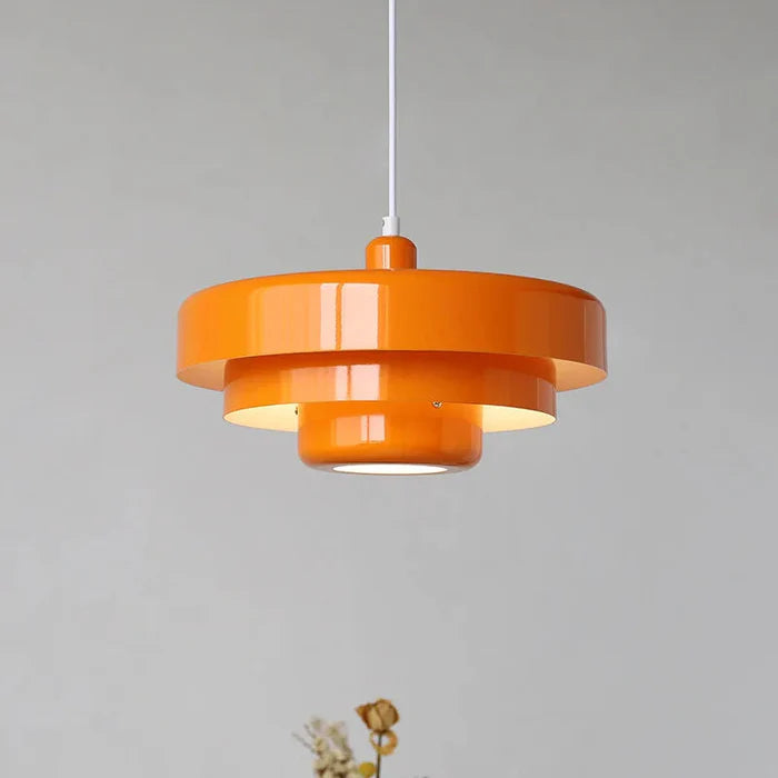 Italian Style Pendant Lamp – E27, Iron Shade, 6 Colours
