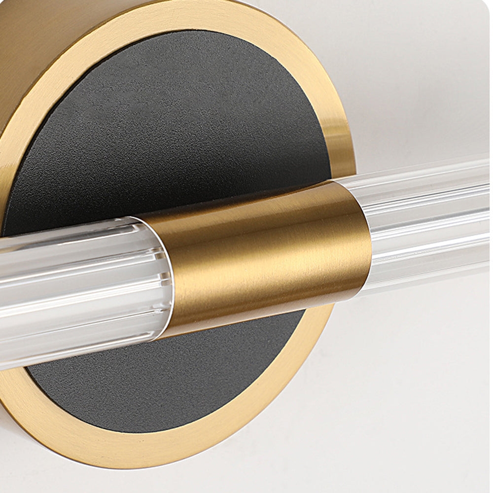Leigh Cooper Black Mirror Vanity Wall Lamp – 21.3–25.2"