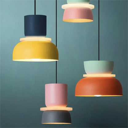 Dulcy Pendant Lamp – Colour Block Dome