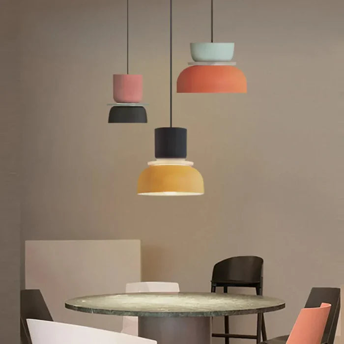 Dulcy Pendant Lamp – Colour Block Dome