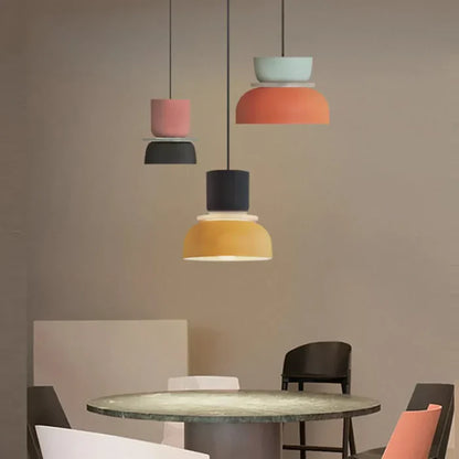 Dulcy Pendant Lamp – Colour Block Dome