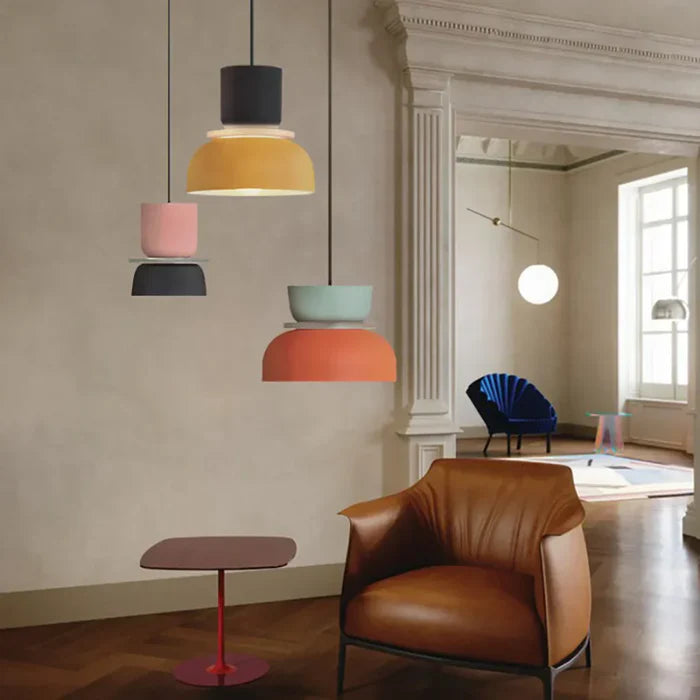 Dulcy Pendant Lamp – Colour Block Dome