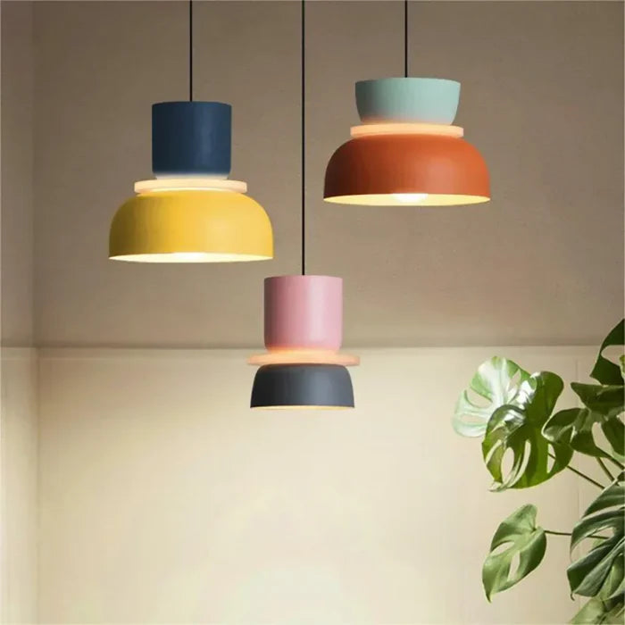 Dulcy Pendant Lamp – Colour Block Dome