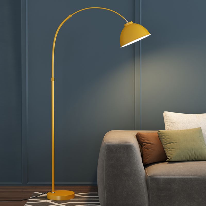 Morandi Modern Arc Floor Lamp – 73" Tall, 3 Colour Options
