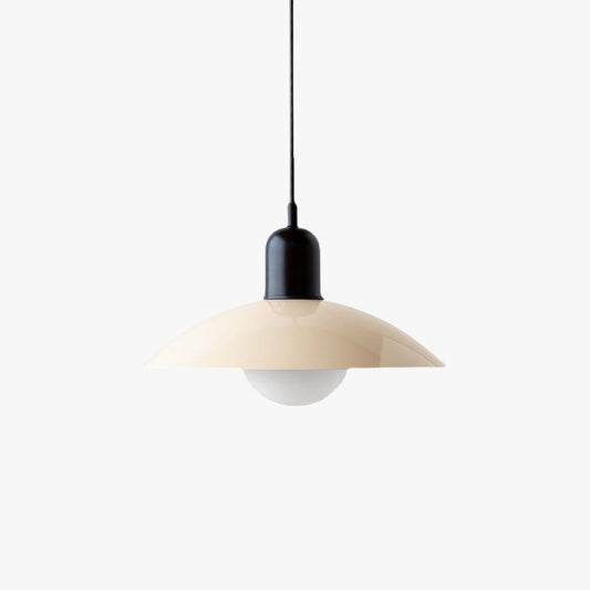 Morandi Modern Metal Pendant Light – Colorful Dome Shade, G9 Base