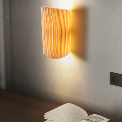 Morandi Retro LED Wall Lamp – Resin, Warm Light, 4 Colours