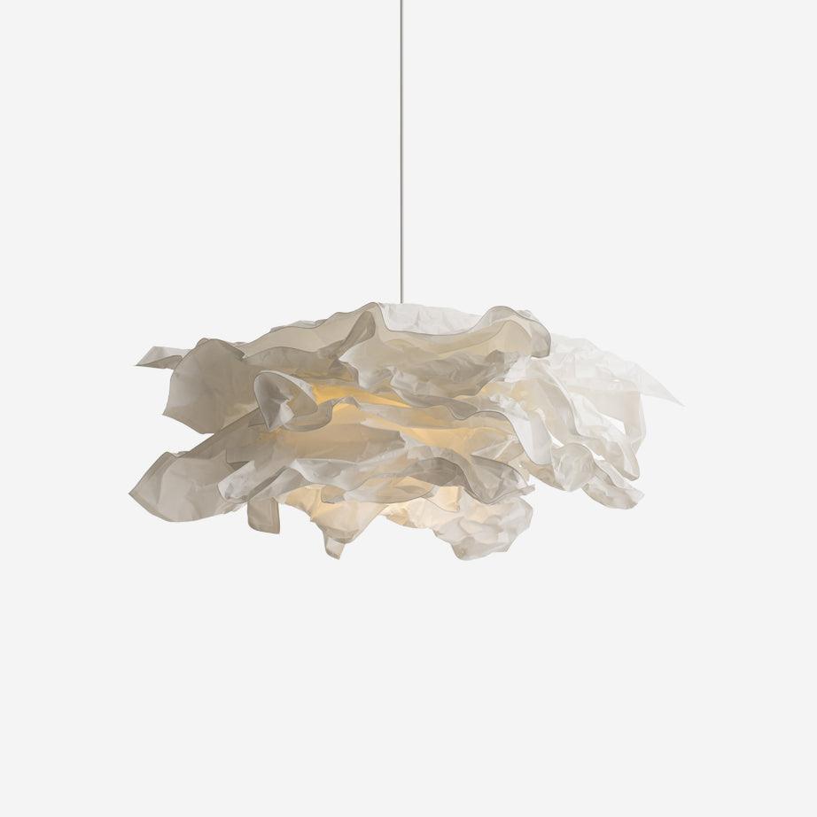 Origami Paper Pendant Light – Adjustable Sculptural Ceiling Lamp (E27)