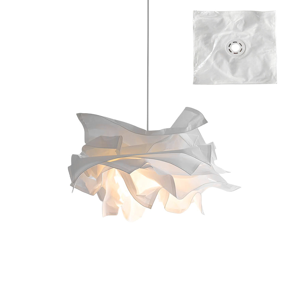 Origami Paper Pendant Light – Adjustable Sculptural Ceiling Lamp (E27)