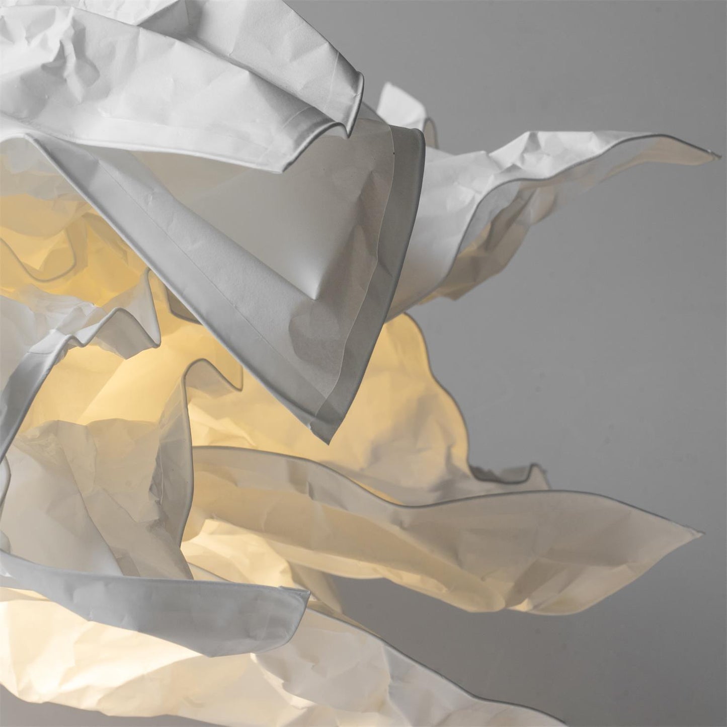 Origami Paper Pendant Light – Adjustable Sculptural Ceiling Lamp (E27)