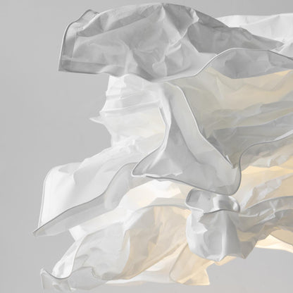 Origami Paper Pendant Light – Adjustable Sculptural Ceiling Lamp (E27)