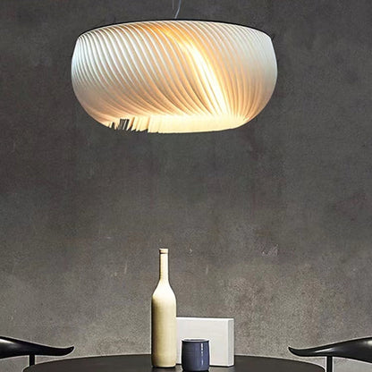 Renée Fabric & Metal Pendant Light – 15.8-31.5"(Vintage / Rustic Styles)