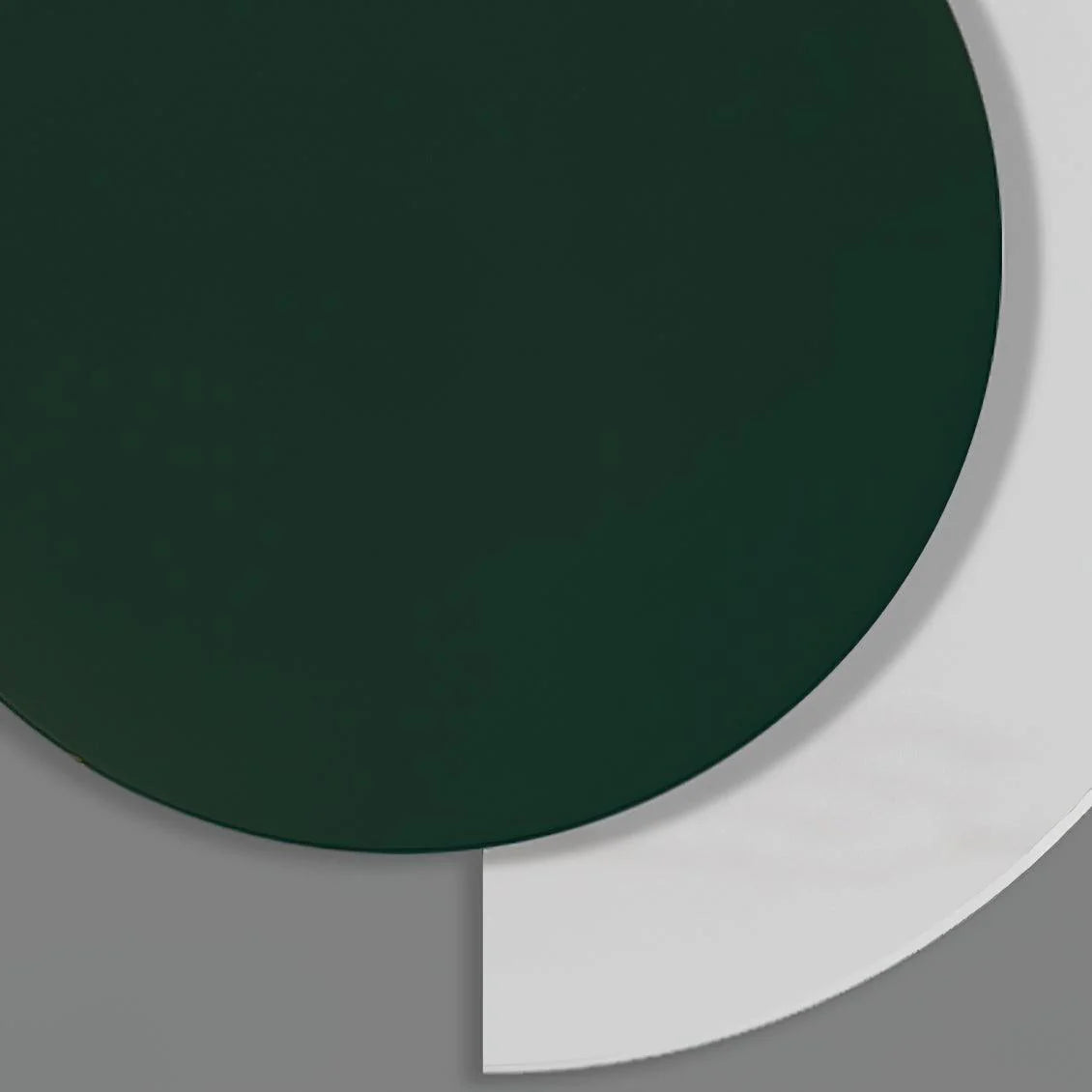 Edge Rounded Acrylic Wall Light – Minimalist Metal Fixture