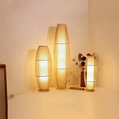 Bamboo Floor Lamp | Natural & Eco-Friendly Ambient Lighting