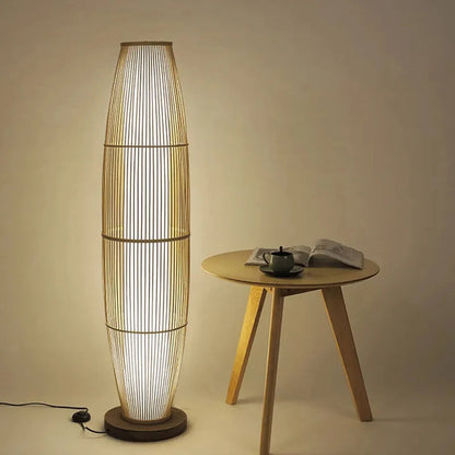 Bamboo Floor Lamp | Natural & Eco-Friendly Ambient Lighting