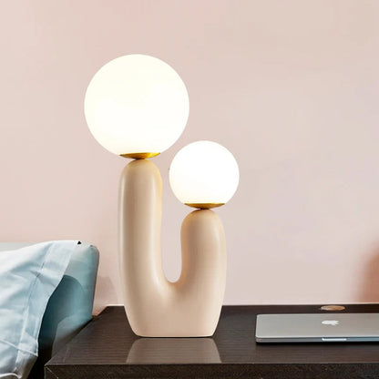 Resin Cactus Table Lamp | Natural & Modern Design