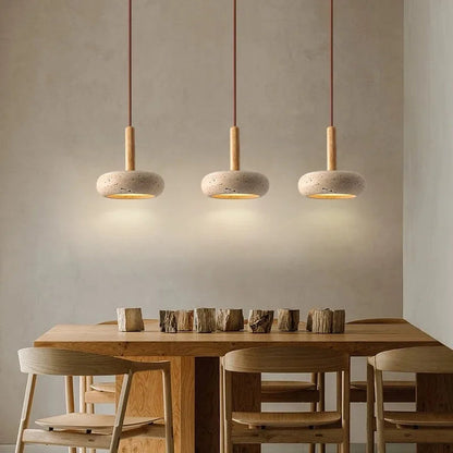 Halo Stone Pendant Light – Modern Designer Lighting