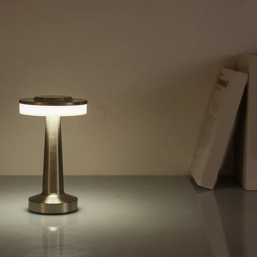 Chrome Table Decorative Lamp