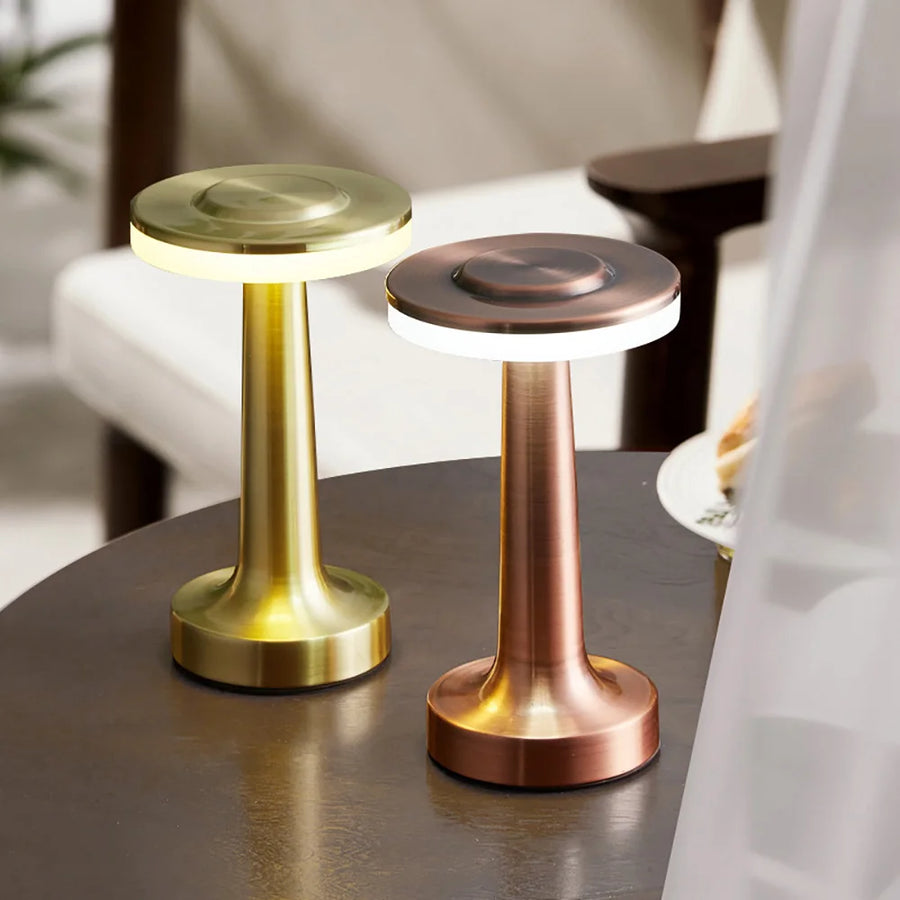 Chrome Table Decorative Lamp