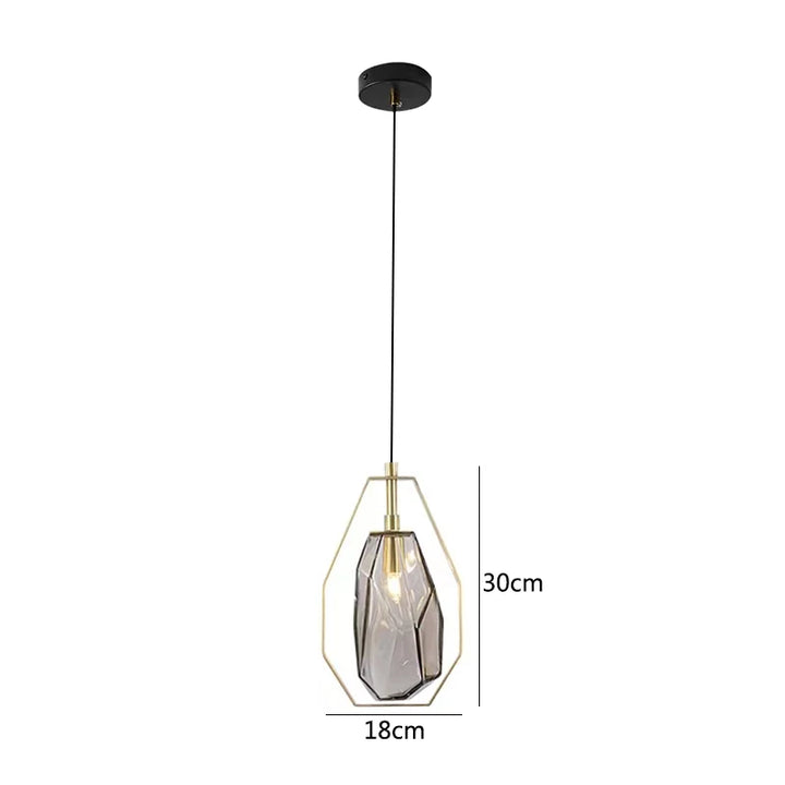 Stone Pendant Light – Modern Designer Suspension