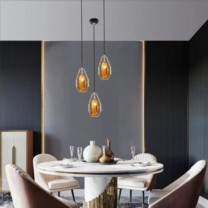 Stone Pendant Light – Modern Designer Suspension