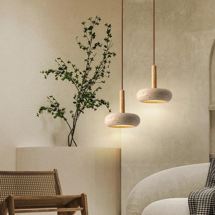 Halo Stone Pendant Light – Modern Designer Lighting