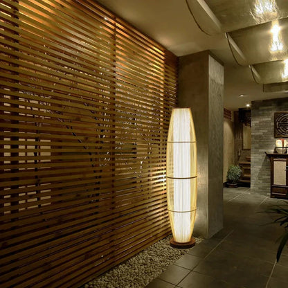 Bamboo Floor Lamp | Natural & Eco-Friendly Ambient Lighting