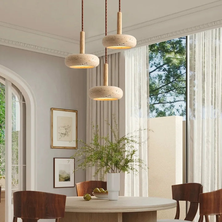 Halo Stone Pendant Light – Modern Designer Lighting