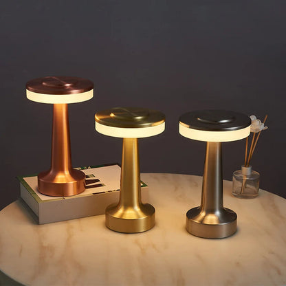 Chrome Table Decorative Lamp