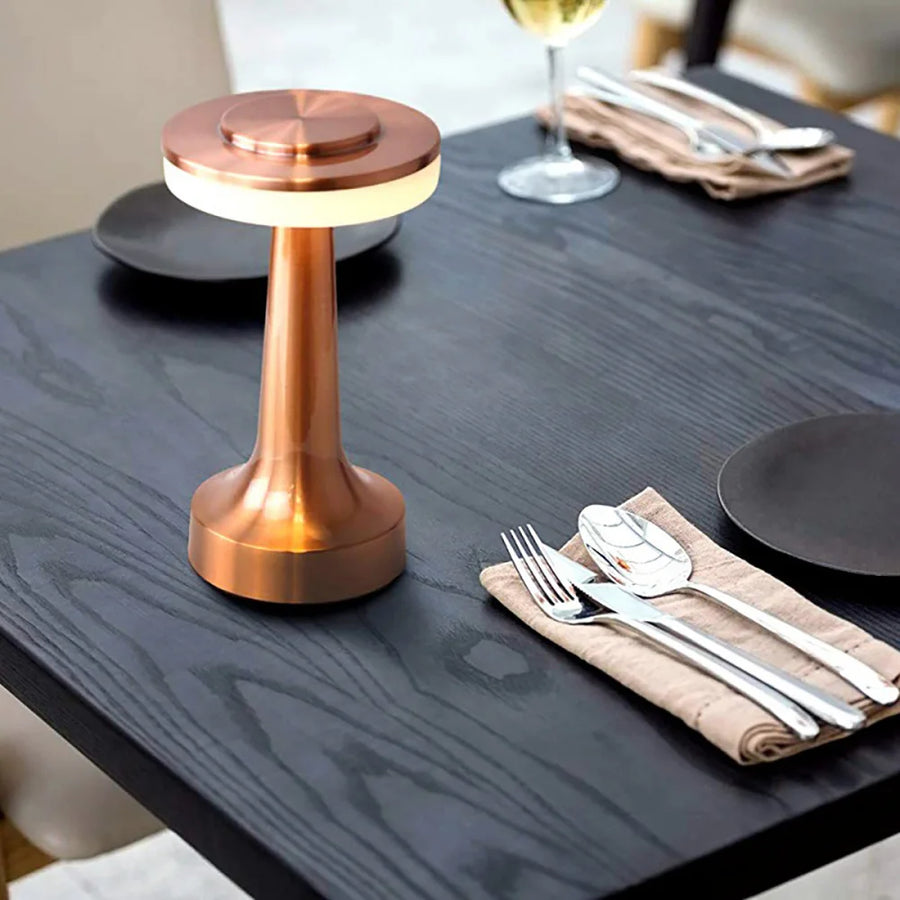 Chrome Table Decorative Lamp