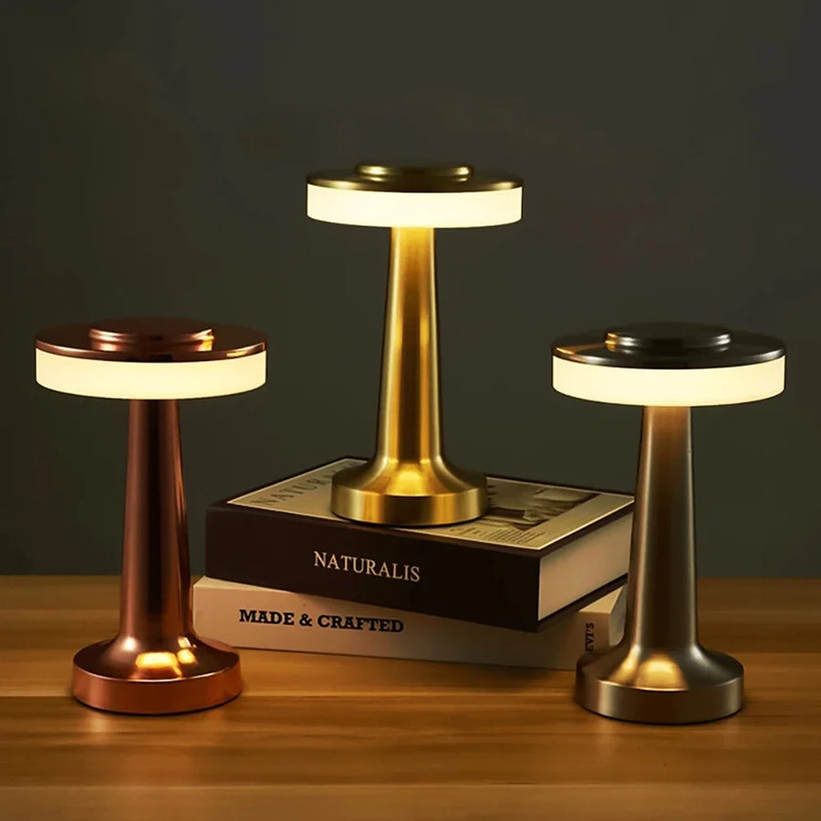 Chrome Table Decorative Lamp