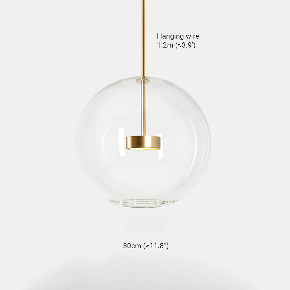 Hailie Glass Bubble Cluster Pendant Light – Frosted Glass, 1/3/5 Heads